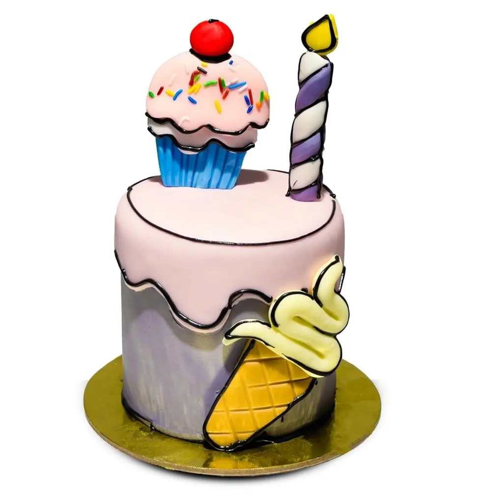 Comic Cake Design 03